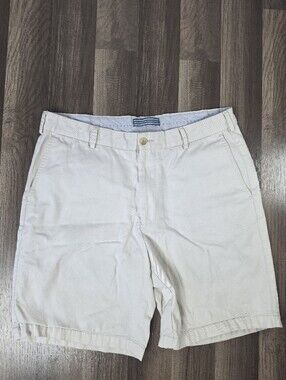 Peter Millar 100% Pima Cotton Casual Flat Front Shorts Preppy Old Money Golf. 35